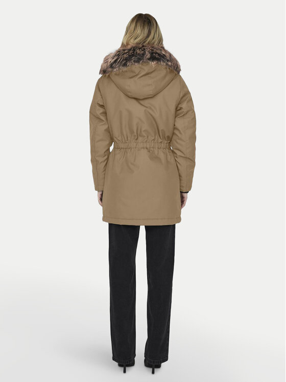 ONLY ONLY Parka Iris 15304625 Rjava Regular Fit