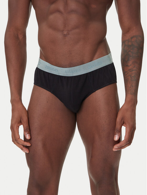 HUGO HUGO Set de chiloți slip﻿ 50532570 Negru