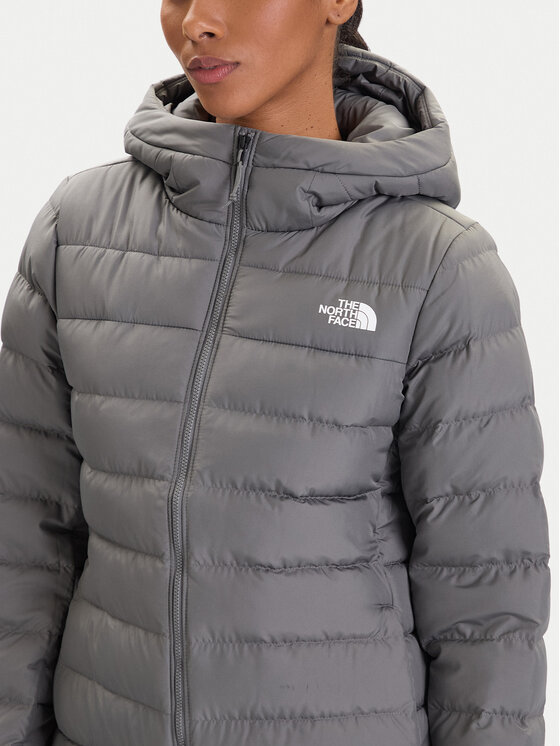 The North Face The North Face Vatovaná bunda Aconcaqua NF0A84IV Sivá Regular Fit