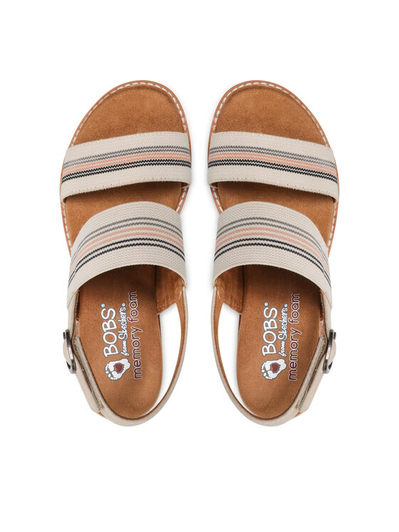 Skechers Skechers Espadryle BOBS Tea Time 113863/NTMT Beżowy