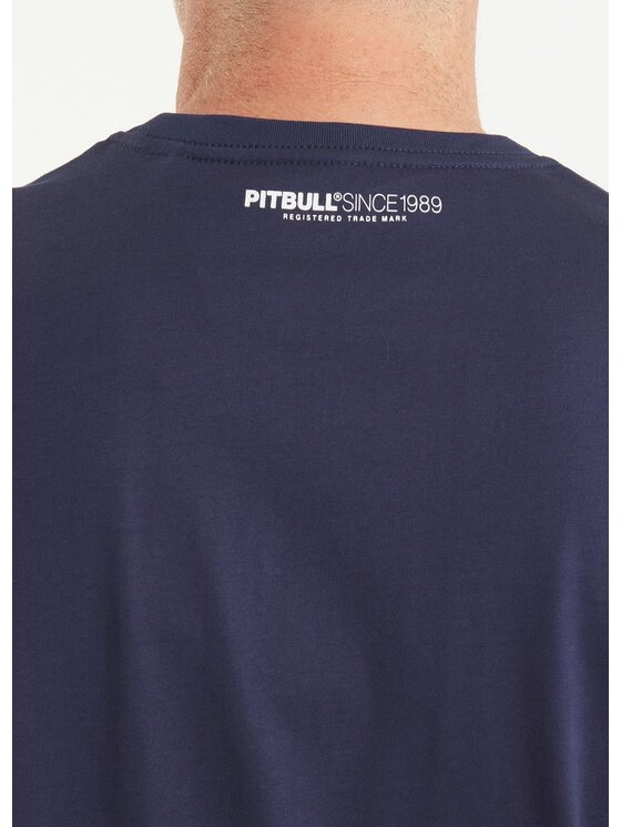 PITBULL PITBULL T-Shirt AUTOMATIC Granatowy Regular Fit