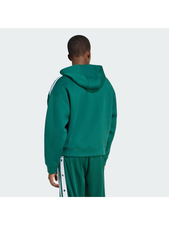 adidas adidas Majica dugih rukava adicolor Spacer KD4085 Zelena Loose Fit