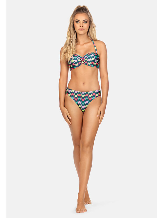 Miss Lou Miss Lou Bikini ML002 Multicolore