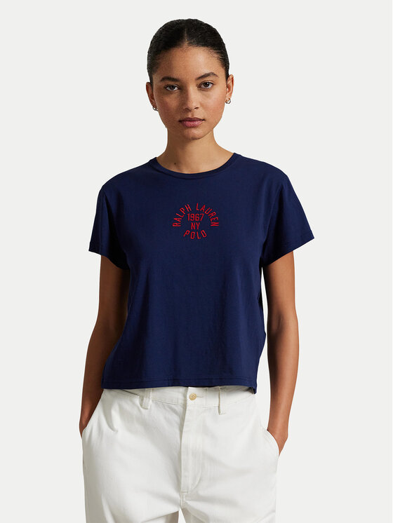 Polo Ralph Lauren Polo Ralph Lauren Póló 211965108001 Sötétkék Regular Fit