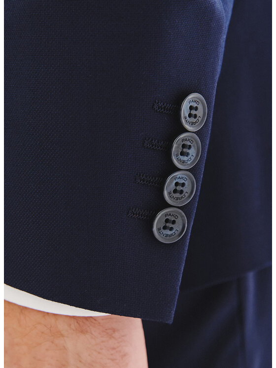 Pako Lorente Pako Lorente Marynarka P25WF-3G-005 Granatowy Super Slim Fit