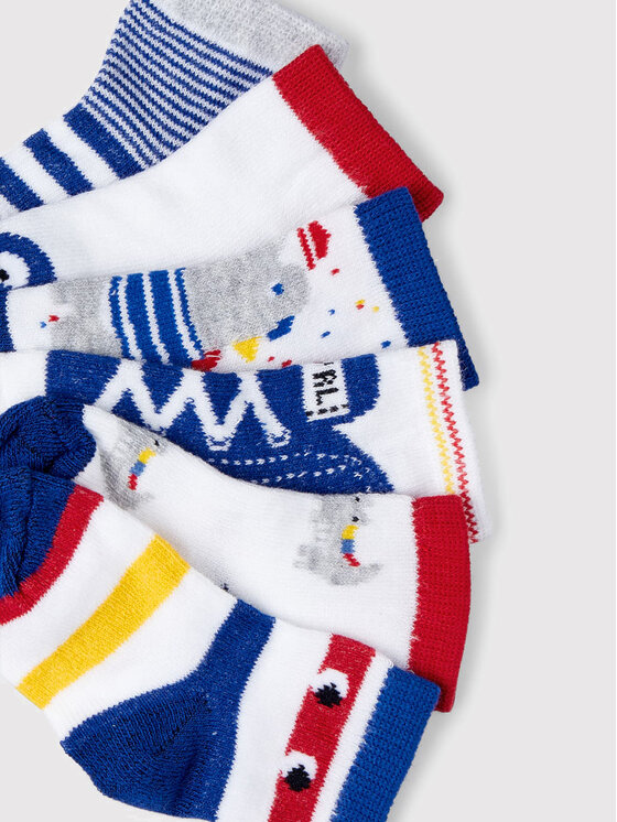 Set di 6 paia di calzini lunghi da bambini 9476