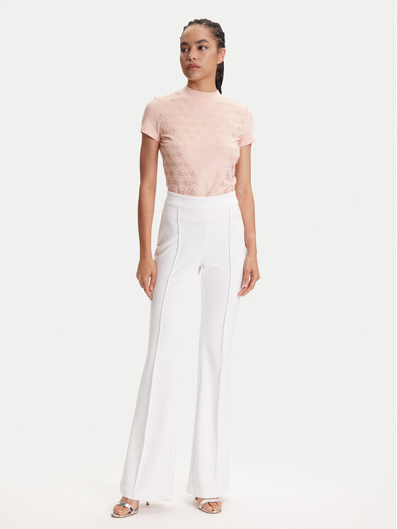 Guess Guess Marškinėliai W4BI26 J1314 Rožinė Regular Fit