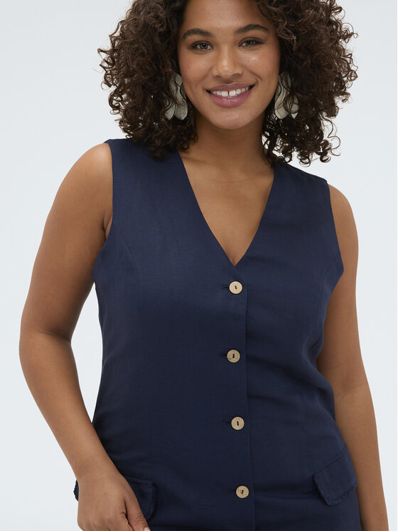 Fiorella Rubino Fiorella Rubino Vestito da giorno 7074T001754N0Z4 Blu Slim Fit