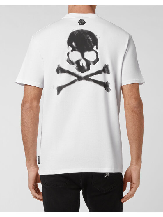 PHILIPP PLEIN PHILIPP PLEIN T-shirt 247 Bianco Regular Fit