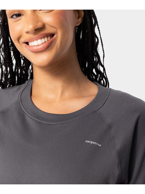 Carpatree Carpatree Koszulka techniczna Simply Top Szary Fitted Fit