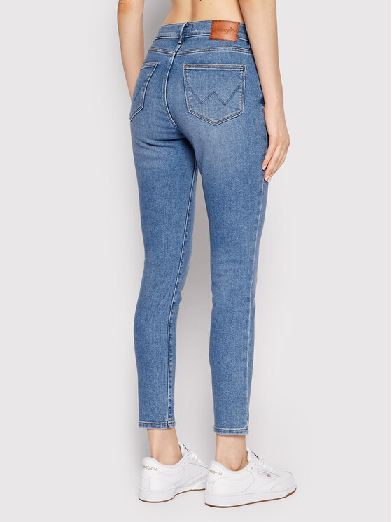 Wrangler Wrangler Jeans W27H4741G 112145956 Blu Skinny Fit