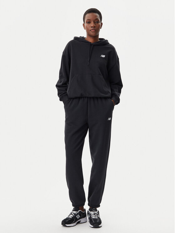 New Balance New Balance Sweatshirt WT41507 Schwarz Relaxed Fit