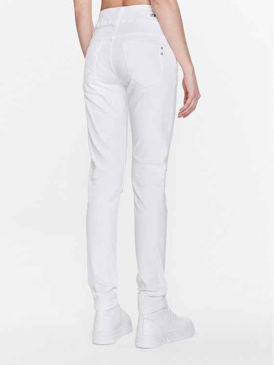 LTB Jeans Molly Jeans Pour Femme, Blanc 100, 26W / 36L