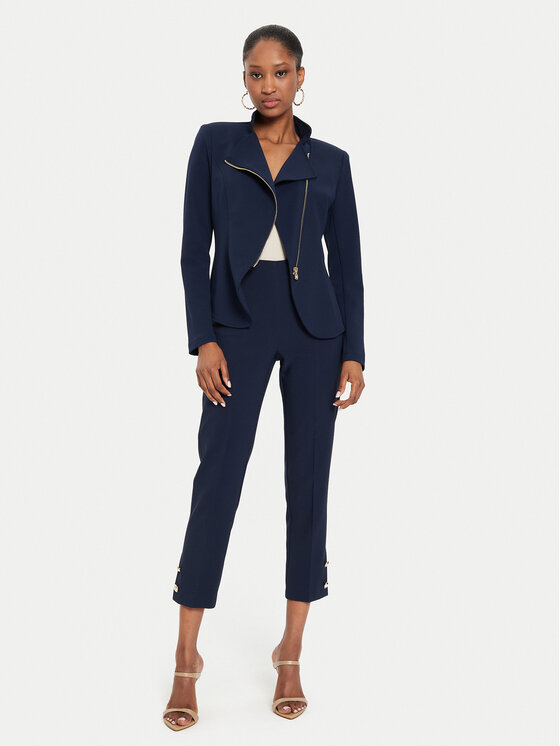 Rinascimento Rinascimento Stoffhose CFC0120002003 Dunkelblau Regular Fit