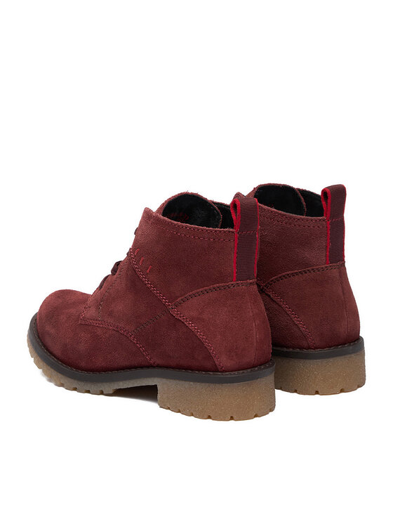 Lasocki Lasocki Schnürschuhe CEO-WI16-GIRO-08 Dunkelrot