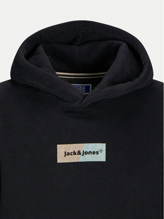 Jack&Jones Junior Jack&Jones Junior Majica dugih rukava Bronx 12263291 Crna Standard Fit