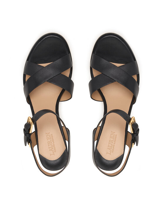 LAUREN RALPH LAUREN LAUREN RALPH LAUREN Szandál Emeryn 802P04435001 Fekete