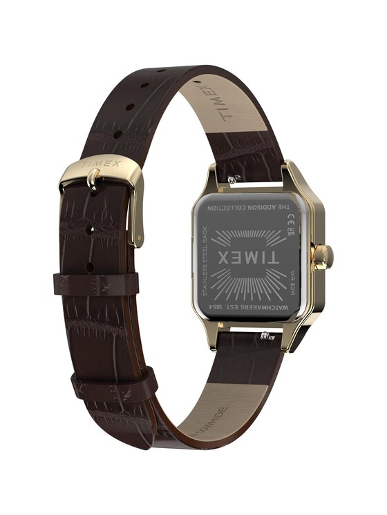 Timex Timex Hodinky TW2Y90700 Hnědá