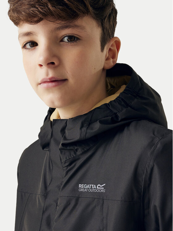 Regatta Regatta Regenjacke Farbank RKP262 Schwarz Regular Fit