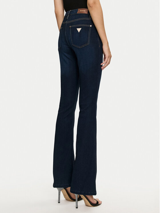 Guess Guess Jeans hlače W4BA0L D5HC1 Mornarsko modra Skinny Fit