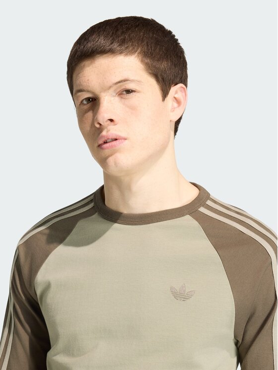 adidas adidas Longsleeve 159298 Zielony Regular Fit