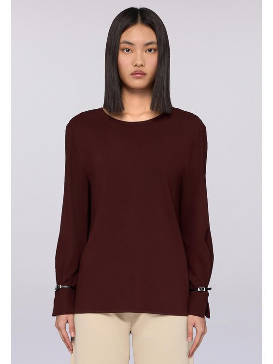 Trussardi Trussardi Blusa 2537A001157N036 Marrone Regular Fit