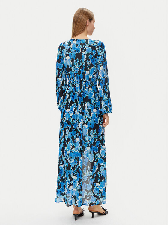 Morgan Morgan Rochie tip cămașă 251-RAMIE.F Albastru Loose Fit