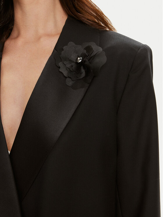 Custommade Custommade Cappotto di transizione Harper 999483805 Nero Regular Fit