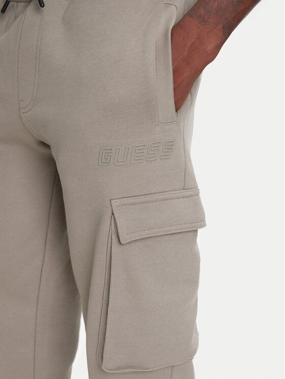 Guess Guess Dressipüksid Z4YB08 KAIJ1 Khakivärviline Regular Fit
