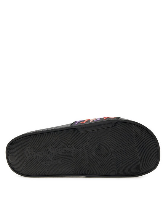 Pepe Jeans Set Infradito Slider Nero - Tomaia In TPU E Suola Phylon, Punta Aperta - 2