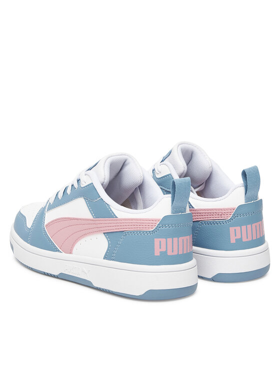 Puma Puma Sneakersy Rebound V6 Lo Jr 393833 30 Biela