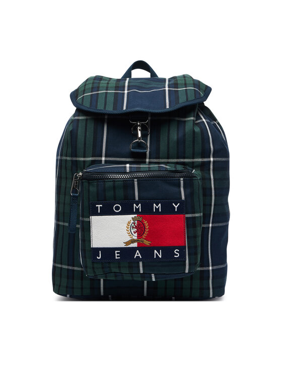 Tommy Jeans Rucsac Tjm Archive Check Backpack AM0AM14816 Verde