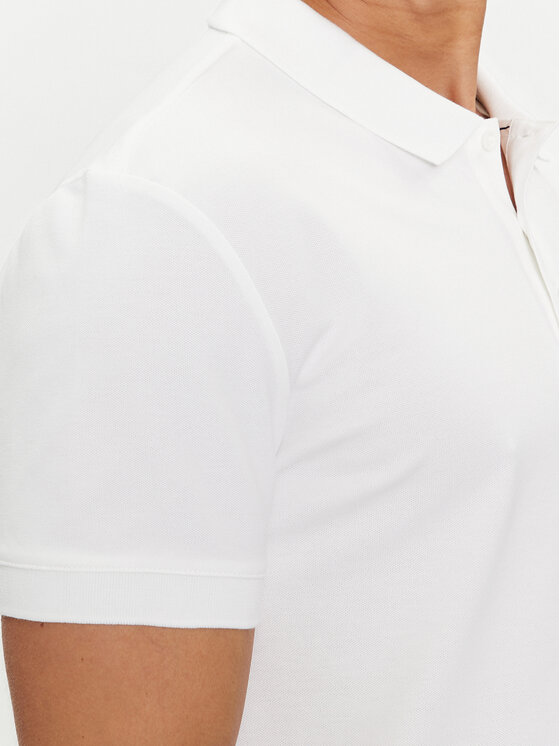 Calvin Klein Jeans Calvin Klein Jeans Polo Institutional J30J325495 Bianco Regular Fit