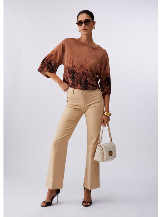 Liu Jo Liu Jo Maglione CA6355MA71NP9655 Marrone Regular Fit