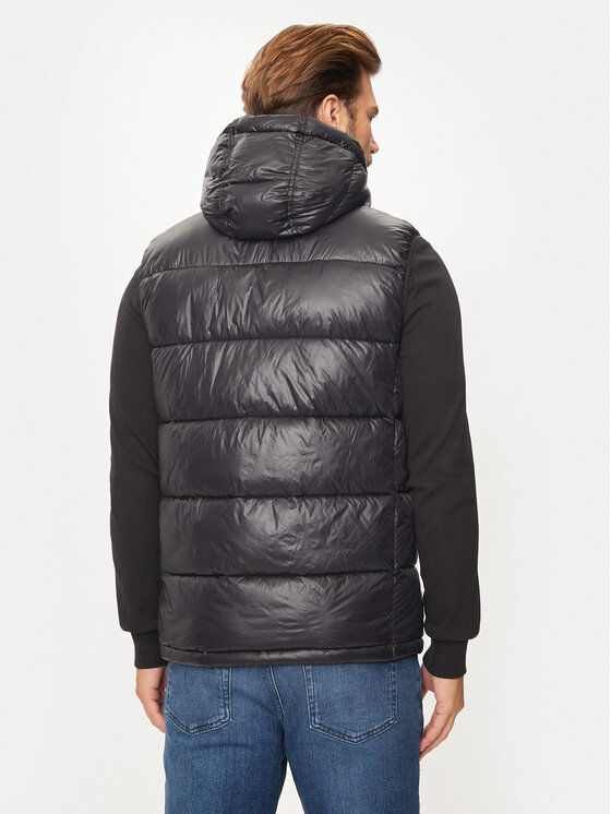 KARL LAGERFELD KARL LAGERFELD Mellény 505023 544590 Fekete Slim Fit