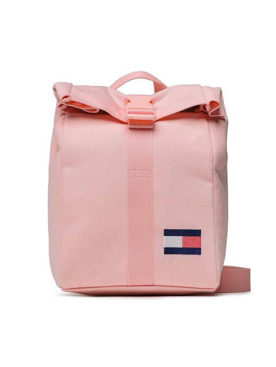 Tommy Hilfiger Vrečka za kosilo Big Flag Lunchbag AU0AU01723 Roza