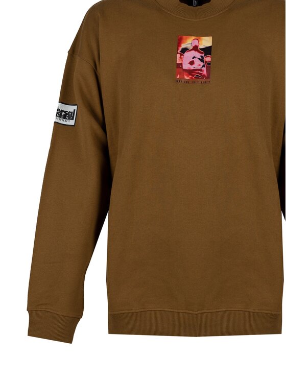 Diesel Diesel Felpa A06675-0IEAX Beige Regular Fit