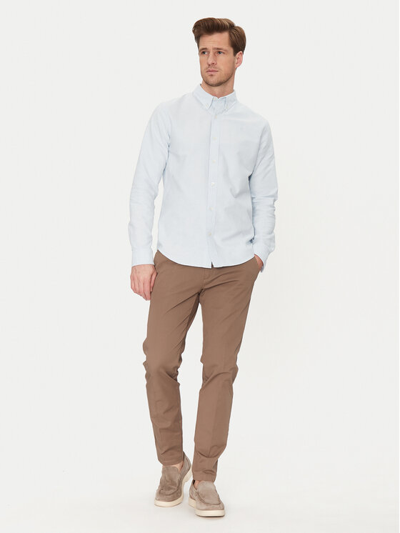 Timberland Timberland Košeľa TB0A6GPN Modrá Slim Fit