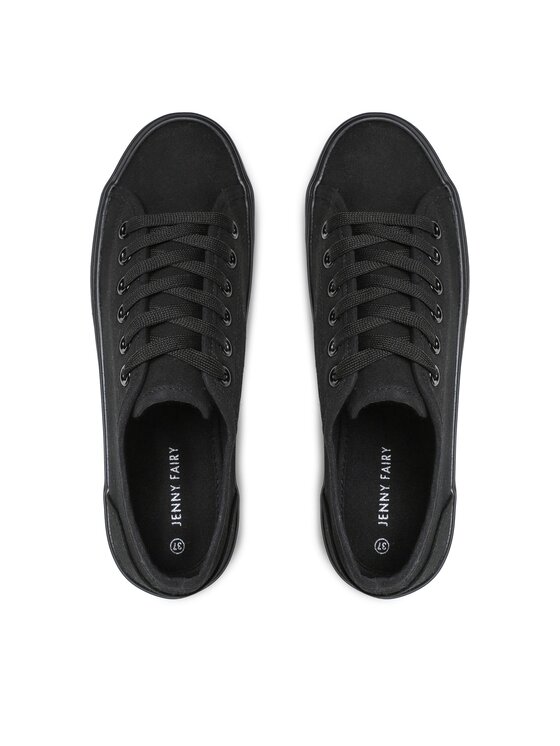 Jenny Fairy Jenny Fairy Sneakers aus Stoff WSS20465-01 Schwarz