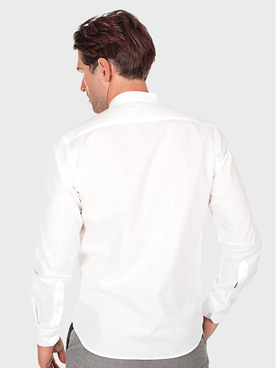 Evenemen Evenemen Koszula James Biały Slim Fit