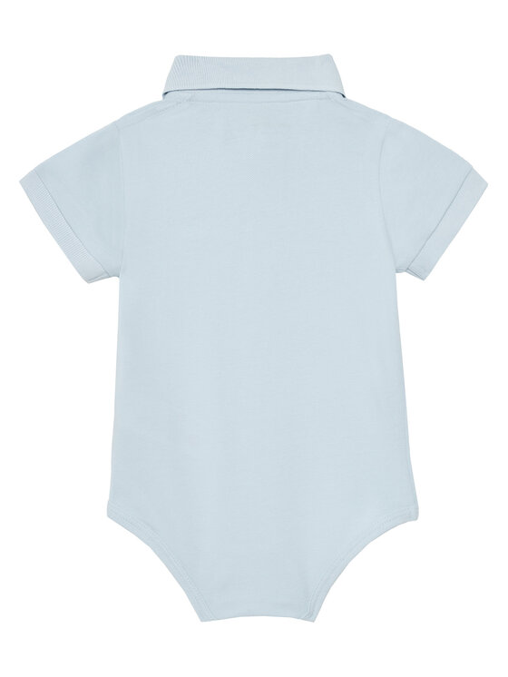 Lacoste Lacoste Body da neonato 4J8412 Celeste