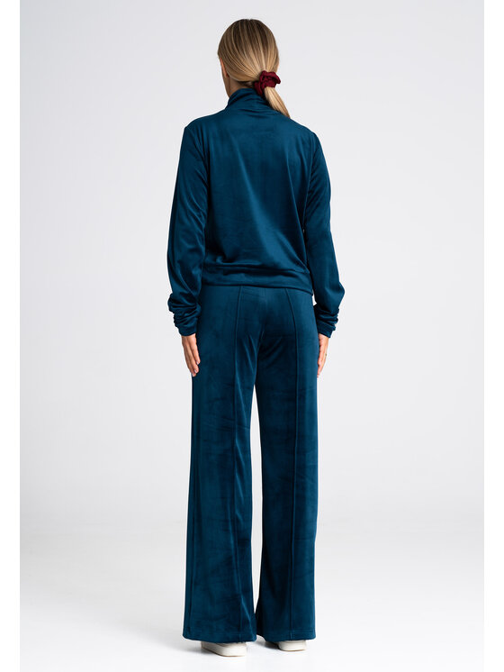 FIGL FIGLFIGL Pantaloni da donna M966 Blu Regular Fit