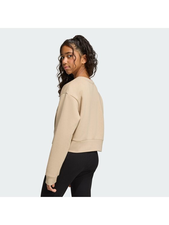 adidas adidas Bluza KE2383 Beżowy Loose Fit
