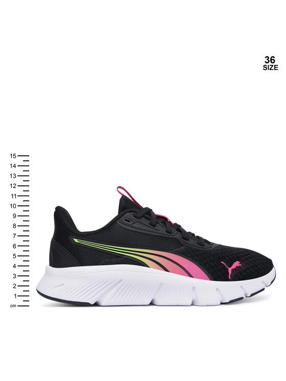 Puma Puma Sneakersy Flex Focus Lite Mod Blaze Fade Jr 313847 01 Czarny