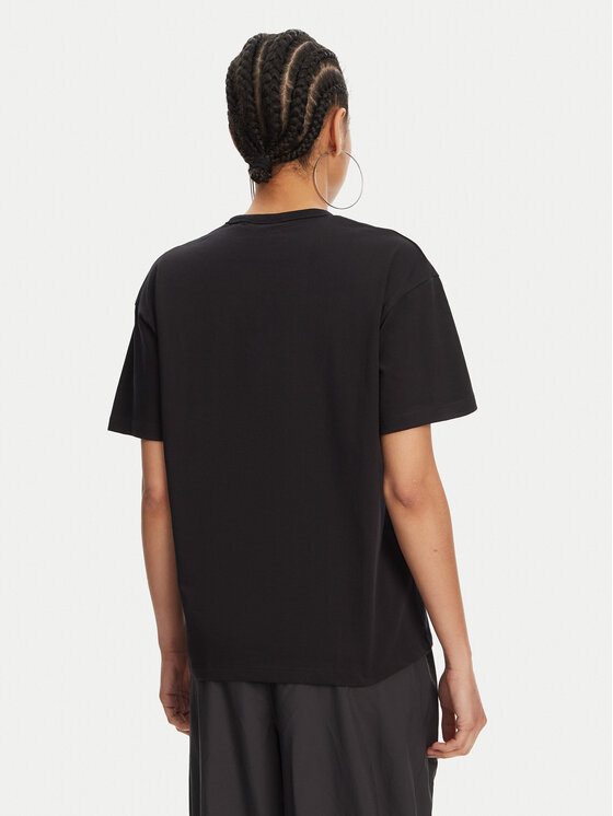 Juicy Couture Juicy Couture Tricou I Kiss JCWCT125348 Negru Oversize
