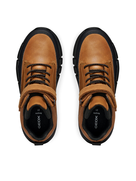 Geox Geox Šnurovacia obuv J Flexyper J369BA 0CLFU C6002 D Hnedá