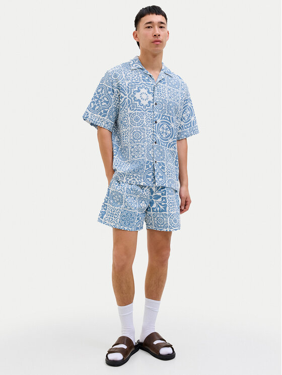 Jack&Jones Jack&Jones Plaukimo šortai Maui 12277730 Žydra Regular Fit