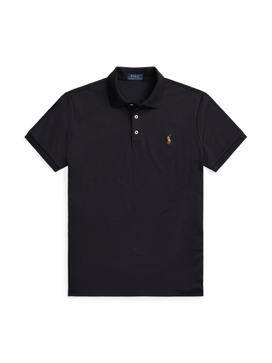 Polo Ralph Lauren Polo Ralph Lauren Поло Ssl 710713130001 Чорний Slim Fit
