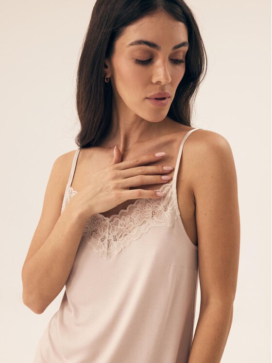 Esotiq Esotiq Piżama 43240 Fioletowy Regular Fit