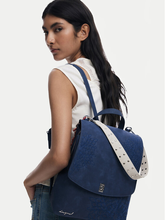 Desigual Desigual Nahrbtnik 25WAKP34 Modra
